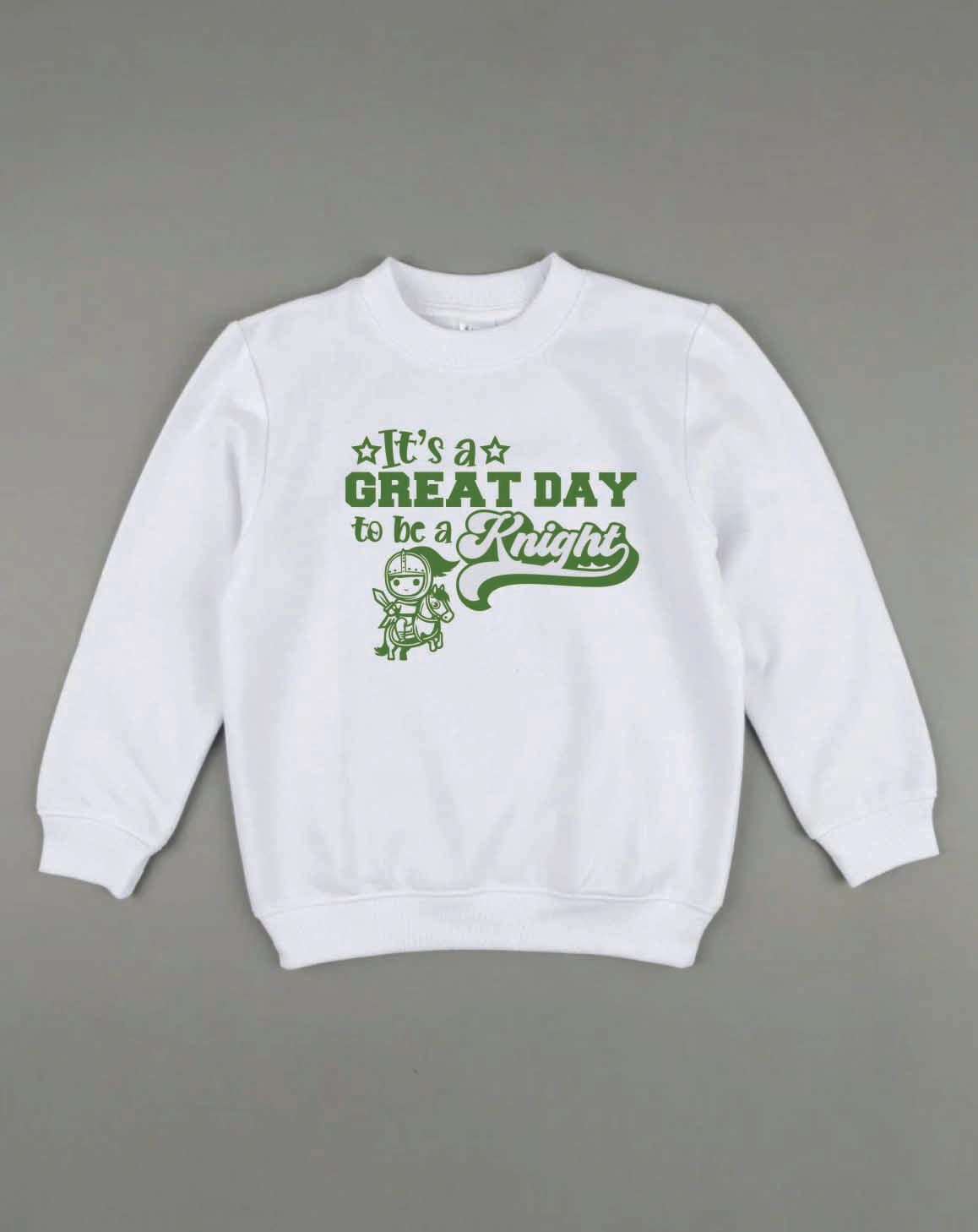 Youth "It's a Great Day to be a Knight" Sweatshirt