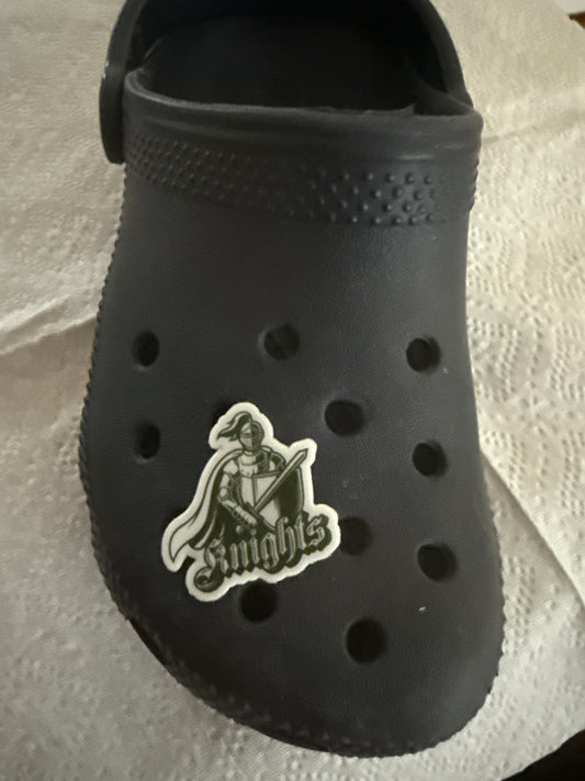Croc charm- Knights Green